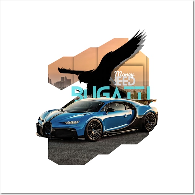 Bugatti Chiron Wall Art by AER46_Designverse